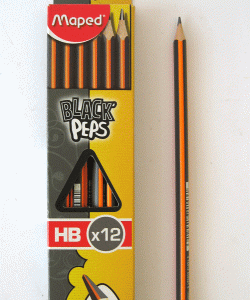 Graf. olovka maped black peps 1/12